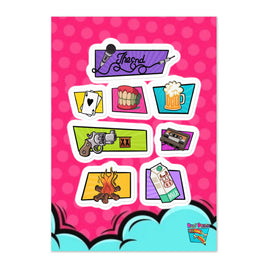 Random Items Sticker sheet