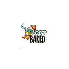 Get Baked Egg Sticker