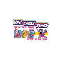 Who Cares Bears Sticker