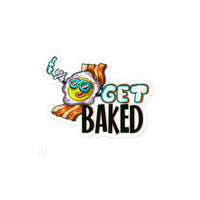 Get Baked Egg Sticker