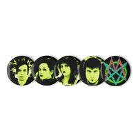 Mindless Self Indulgence Set of pin buttons