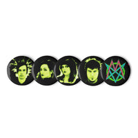 Mindless Self Indulgence Set of pin buttons