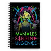 Frankenstein Girls MSI Spiral notebook