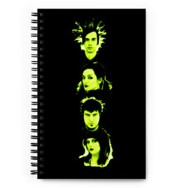 Green MSI Lineup Spiral notebook